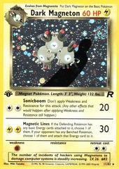 Dark Magneton - 11/82 - Holo Rare - 1st Edition